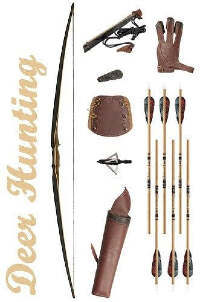 Deer Hunting Longbow Package