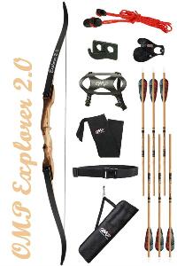 OMP Explorer 2.0 beginner recurve bow package deluxe