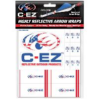 C EZ Reflective Wraps Red, White and Blue
