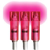 Lumenok Crossbow Nocks Pink Flat Eason/ Beman 3 pk.