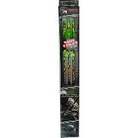 SA Sports Bang Sticks Crossbow Bolt 20 in. Hi Vis Neon Camo 6 pk.