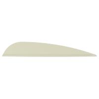 AAE Elite Plastifletch Vanes White 2.375 in. 100 pk.