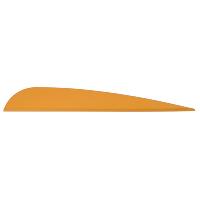 AAE Elite Plastifletch Vanes Sunset Gold 3.875 in. 100 pk.