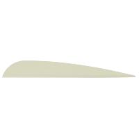AAE Elite Plastifletch Vanes White 3.875 in. 100 pk.