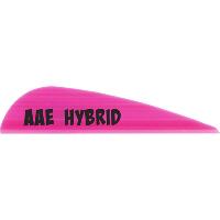 AAE Hybrid 16 Vanes Hot Pink 1.7 in. 100 pk.