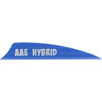 AAE Hybrid 2.0 Vanes Blue 1.95 in. Shield Cut 100 pk.
