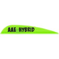 AAE Hybrid 23 Vanes Bright Green 2.3 in. 100 pk.