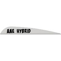 AAE Hybrid 40 Vanes White 3.8 in. 100 pk.