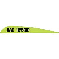 AAE Hybrid 40 Vanes Yellow 3.8 in. 100 pk.