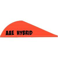 AAE Hybrid HP Vanes Fire Orange 2 in. 100 pk.