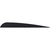 AAE Trad Vanes Black 5 in. 50 pk.