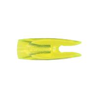 AAE Z-Nocks Neon Green 1/4 in. 100 pk.
