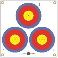Arrowmat Foam Target Face 3 Spot 17x17 in.