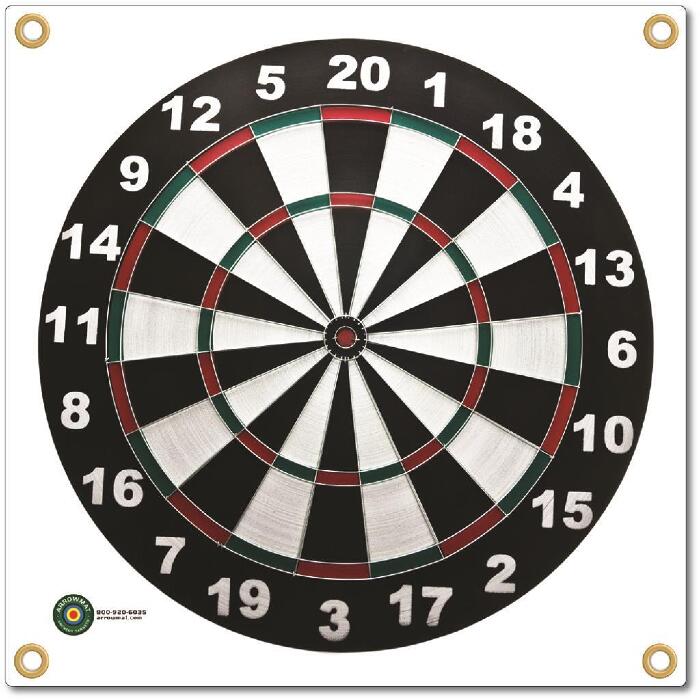 Arrowmat Foam Target Face Dartboard 17x17 in.|Arrowmat target faces ...