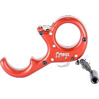 B3 Omega Release 3 Finger Aluminum Red