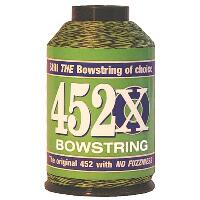 BCY 452X Bowstring Material Green/Black 1/4 lb.
