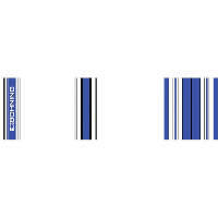 Bohning Arrow Wraps Crested Blue 7 in. Standard 13 pk.