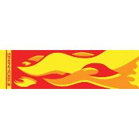 Bohning Arrow Wraps Camp Fire 7 in. Standard 13 pk.