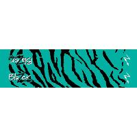 Bohning Arrow Wraps Teal Tiger 7 in. Standard 13 pk.