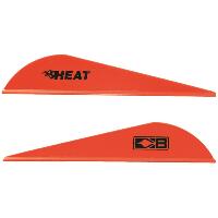 Bohning Heat Vanes Neon Red 36 pk.