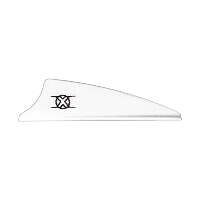 Bohning Shield Cut X Vanes White 1.75 in. 100 pk.