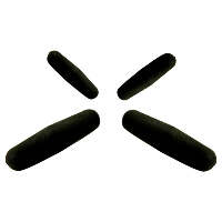 BowJax Speed String Sleeve Black 4pk.