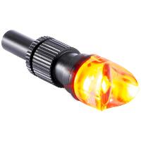 Clean Shot Nock Out Lighted Crossbow Nocks Orange Half Moon .297 3 pk.