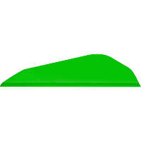 Easton Boattail Bully Vanes 2 in. Flo Green 100 pk.