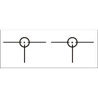 Gunstar Tactical 3D 1 Reticle Black