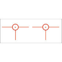 Gunstar Tactical 3D 2 Reticle Orange