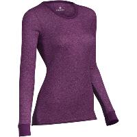 Indera womens Performance Rib Knit Thermal Top Large