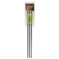 Lumenok Carbon Crossbow Bolts 22 in. HD Orange Moon Nocks 3 pk.