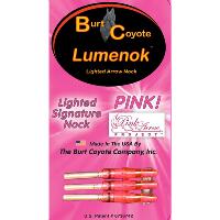 Lumenok Lighted Nocks Pink S 3 pk.