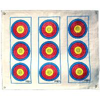 Morrell Polypropylene Target Face 3 Spot Vertical
