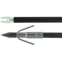 Muzzy Lighted Carbon Bowfishing Arrow Carp Point