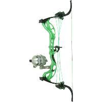 Muzzy LV-X Bowfishing Bow Green 25-29 in. 25-50 lb. LH
