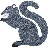 OnCore Archery Target Grey Squirrel