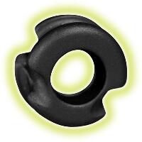 RAD Glow Peep Black 1/4 in.