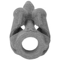 Sawtooth Peep It 3/16 in. Gray w/ Peep Aligner