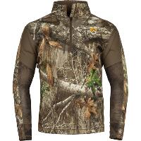 ScentLok BaseLayers AMP Midweight Top Realtree Edge Large