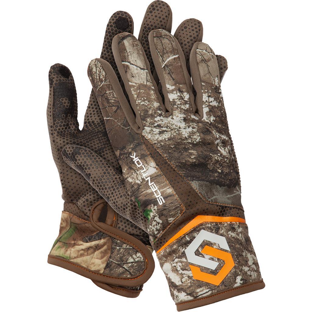 ScentLok Full Season Bow Release Glove Realtree Edge MediumScentLok
