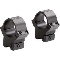 Sun Optics Standard Scope Rings 3/8 Dovetail 1 in. Medium Matte Black