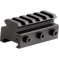 Sun Optics Tactical Picatinny Mount AR-15 Flat Top Riser 2 in. Extender Base Picatinny