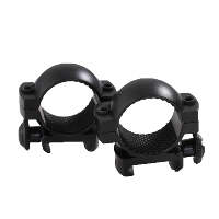 Traditions Scope Rings Matte Black Medium 1 in.
