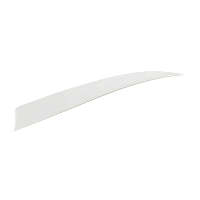 Trueflight Shield Cut Feathers White 4 in. LW 100 pk.