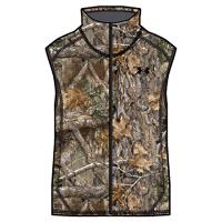 Under Armour Mens Offgrid Fleece Vest Realtree Edge/Blaze X-Large