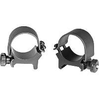 Weaver Top Mount Scope Rings Matte 1in. Medium Weaver