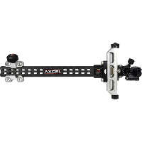 Axcel Achieve Compound XL Sight Silver/ Black 9 in. RH