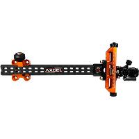 Axcel Achieve Compound XL Sight Orange/ Black 9 in. RH