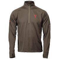 Badlands Ovis 1/4 Zip Crew Stone Medium